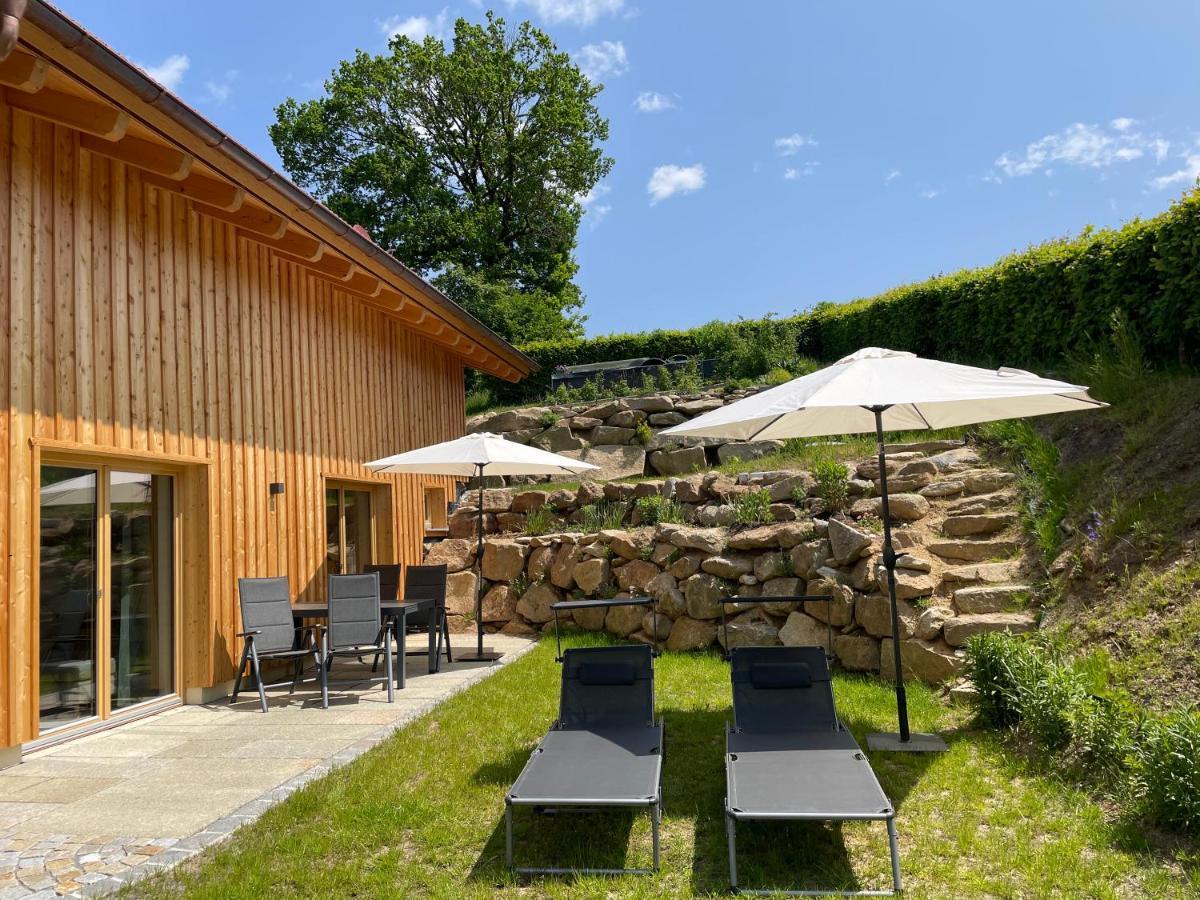 Bayerwald Chalet Kaitersberg Mit Sauna, Sonnenterrasse Und Garten Arnbruck Exteriör bild